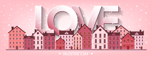 Valentines tay city template vector 17 Valentines tay city template vector 17