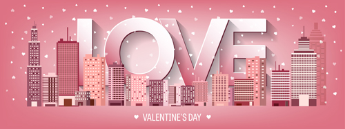 Valentines tay city template vector 19 Valentines tay city template vector 19