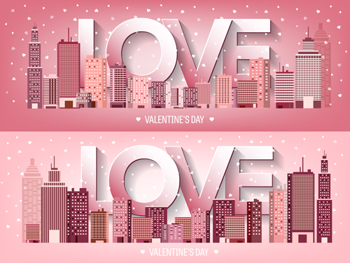 Valentines tay city template vector 20 Valentines tay city template vector 20