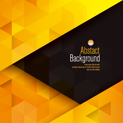 Yellow with black modern abstract vector background Yellow with black modern abstract vector background