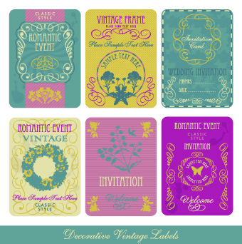 Vintage guarantee premium labels vector 03 Vintage guarantee premium labels vector 03