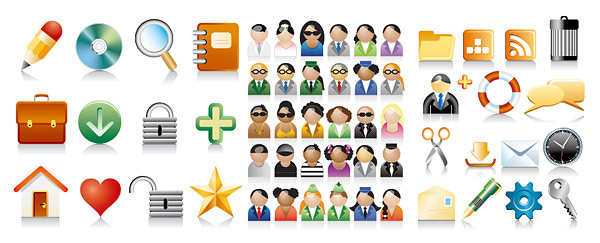3 sets of commonly used icons vector 3 sets of commonly used icons vector