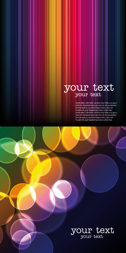 Fantasy background colors 1 vector material