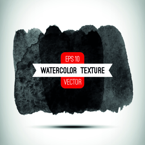 Black Ink water background set 05 vector Black Ink water background set 05 vector