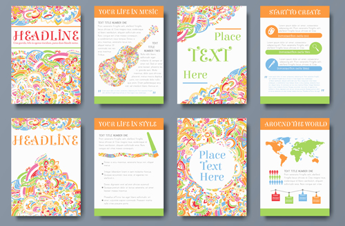 Exquisite greeting card design elements vector 01 Exquisite greeting card design elements vector 01