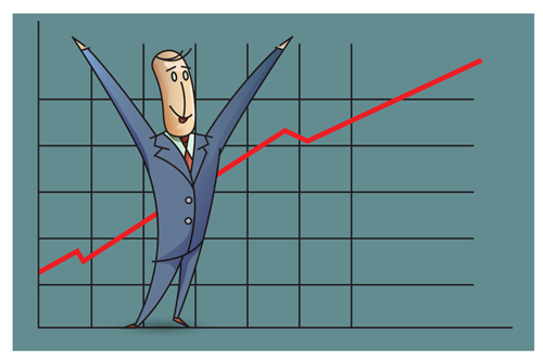 Funny people with finance template vector 02