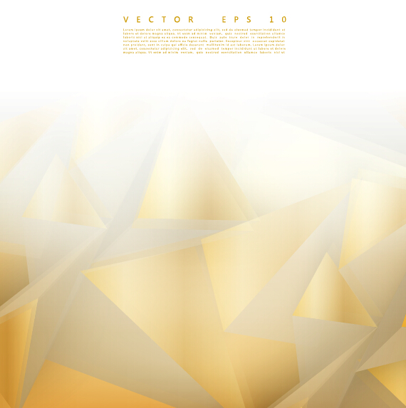 Golden triangle abstract background vector 01 Golden triangle abstract background vector 01