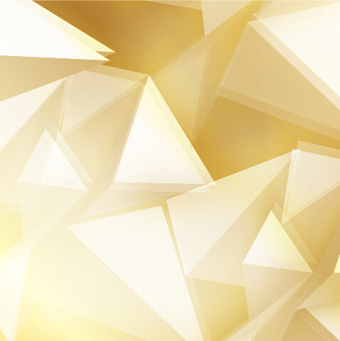 triangle golden background abstract 