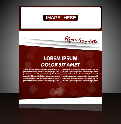 Modern business flyer and cover brochure vector material 10 Modern business flyer and cover brochure vector material 10