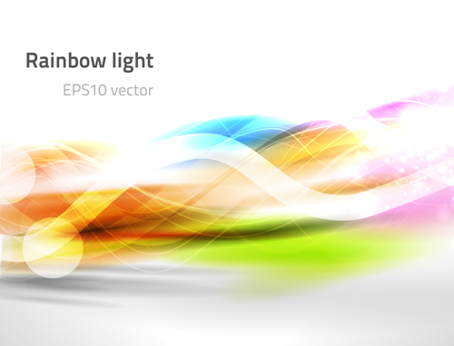 Ranbow light background abstract 