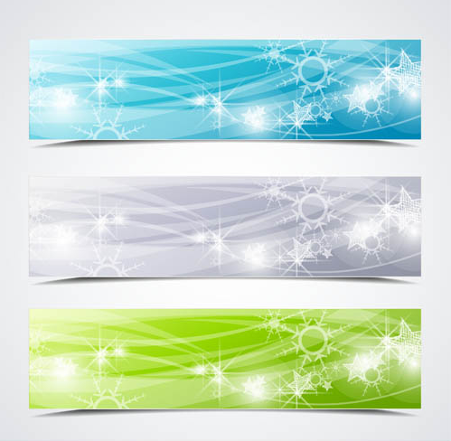 2016 Shiny Christmas Banners vector 2016 Shiny Christmas Banners vector