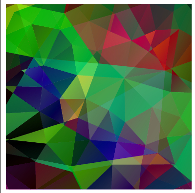 triangle geometric elements background 