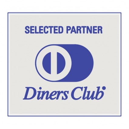 Logo diners club selected partner vector Logo diners club selected partner vector