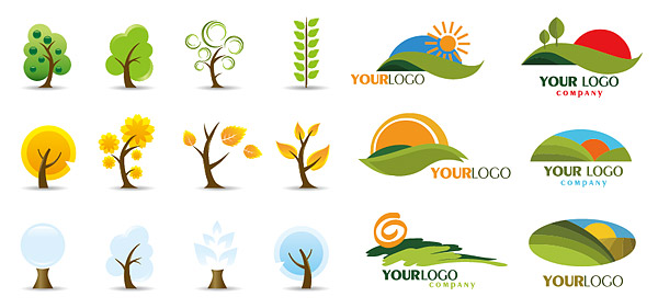 trees plants logo 