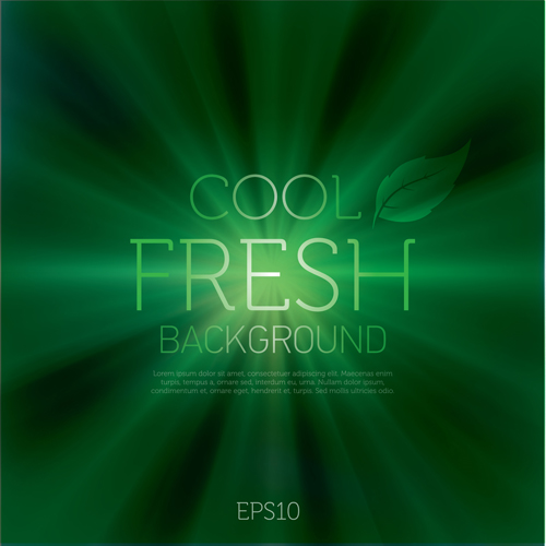 Fresh green background art vector 01 Fresh green background art vector 01