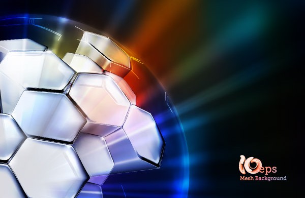 Three dimensional spherical backgrounds vector material Three dimensional spherical backgrounds vector material