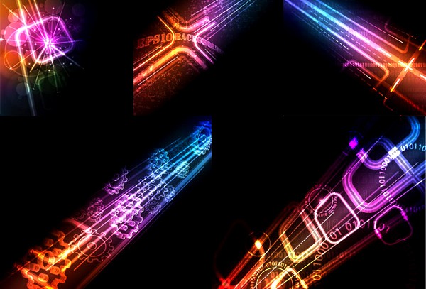 concept science and technology background vector concept science and technology background vector