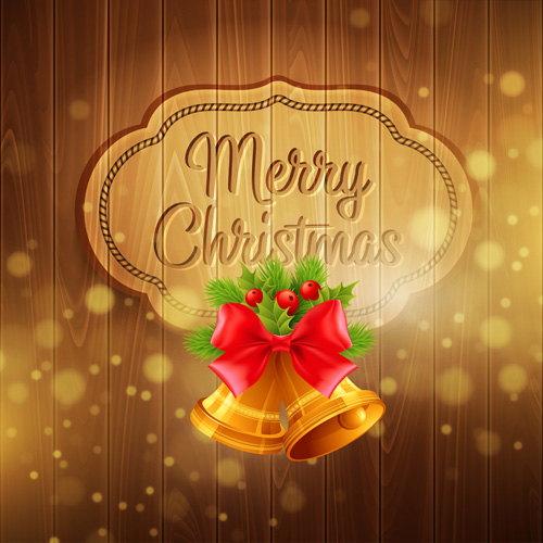 2016 Christmas wooden background vectors 08 2016 Christmas wooden background vectors 08