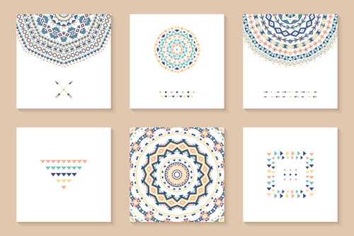 Pattern card pattern ethnic cards 