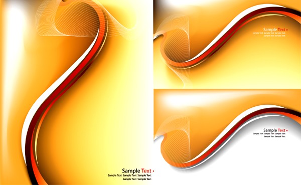 Golden gradient background. vectors