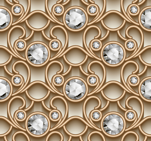 seamless pattern jewelry decorative 