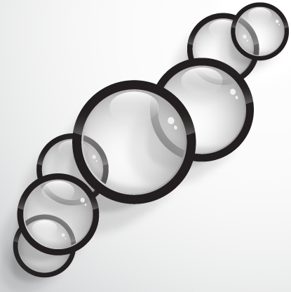 Bright glass circle design background vector 01 Bright glass circle design background vector 01
