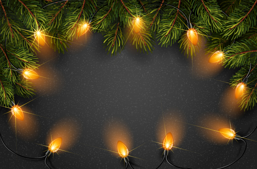 Christmas light bulb frame vector Christmas light bulb frame vector