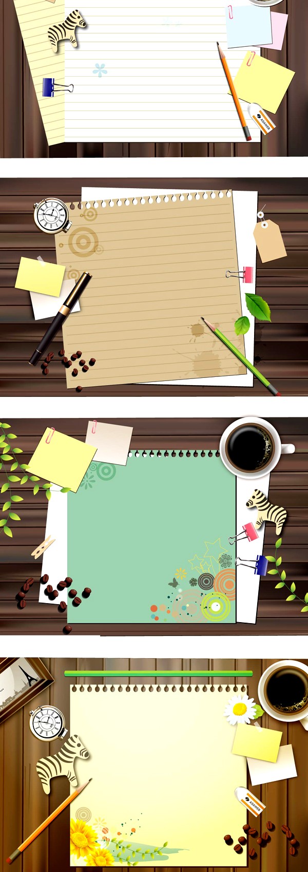 Desktop paper background vector Desktop paper background vector