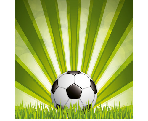 Green style soccer background vector material 01 Green style soccer background vector material 01