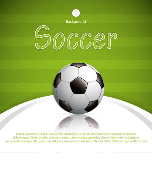 soccer Green style green background vector background 