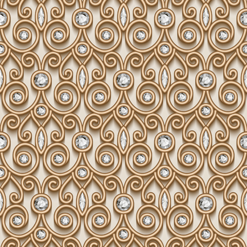 seamless pattern jewelry decorative 