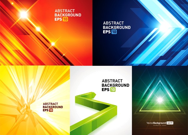 Shiny abstract art background vectors