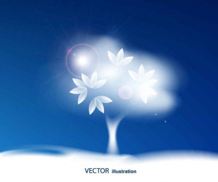 Blue sky with bubbles vector background graphics 01 Blue sky with bubbles vector background graphics 01