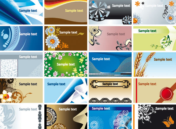 Commonly used business card 02 Commonly used business card 02