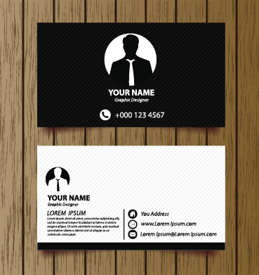 Classic modern business cards vector material 02 Classic modern business cards vector material 02