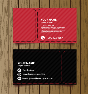 Classic modern business cards vector material 03 Classic modern business cards vector material 03