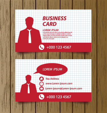 vector material modern classic business cards business 