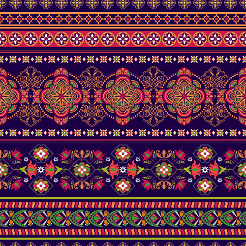 Decor floral ornaments vector material 03 Decor floral ornaments vector material 03