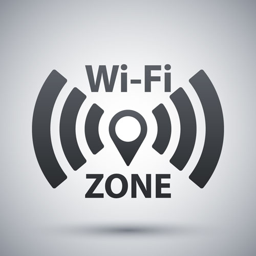 Free Wi Fi logos vector design 03 Free Wi Fi logos vector design 03