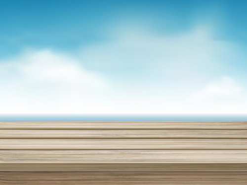 White cloud blue sky with wood board background vector set 11 White cloud blue sky with wood board background vector set 11