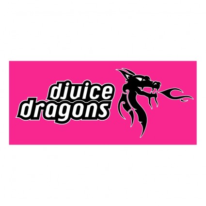 Djuice dragons shiny vector