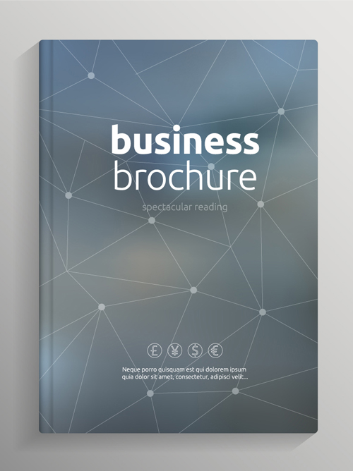 Brochure and book cover creative vector 08 Brochure and book cover creative vector 08