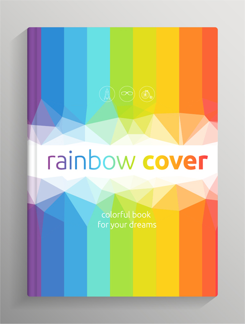 Brochure and book cover creative vector 09