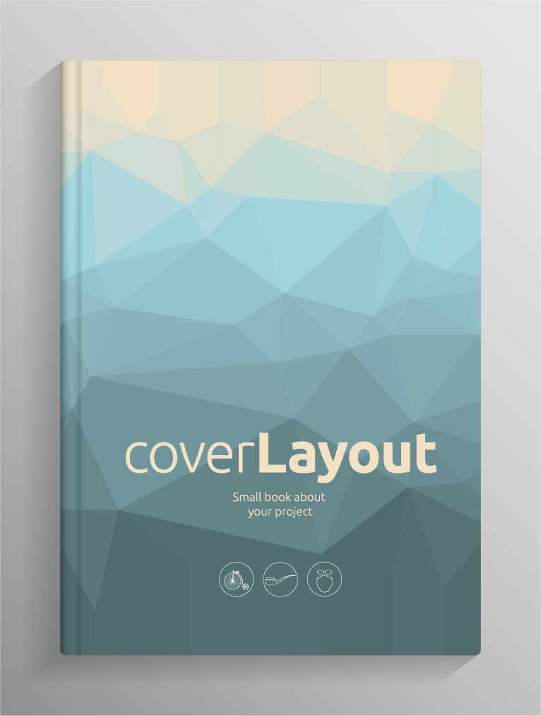 Brochure and book cover creative vector 10 Brochure and book cover creative vector 10
