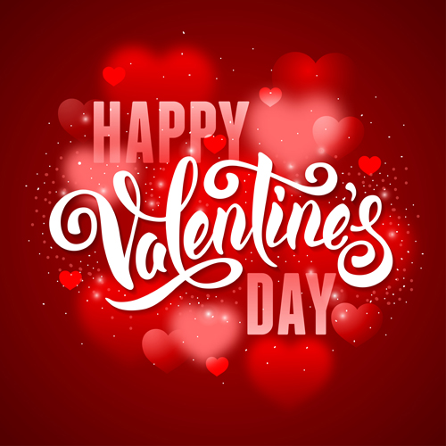 Valentine red background art vector 02 Valentine red background art vector 02