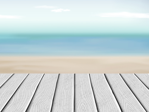 White cloud blue sky with wood board background vector set 06 White cloud blue sky with wood board background vector set 06