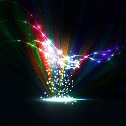 light dynamic design colorful background 