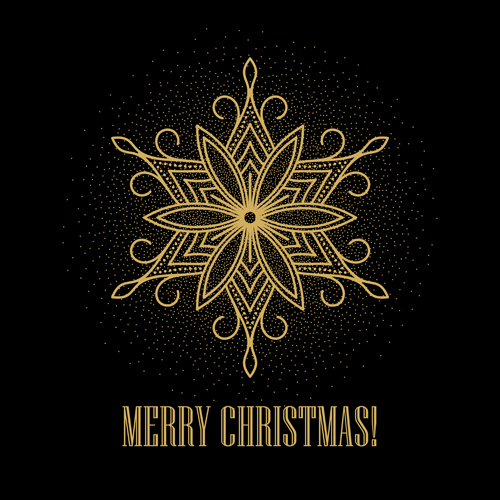 Abstract snowflake christmas christmas vector material 02 Abstract snowflake christmas christmas vector material 02