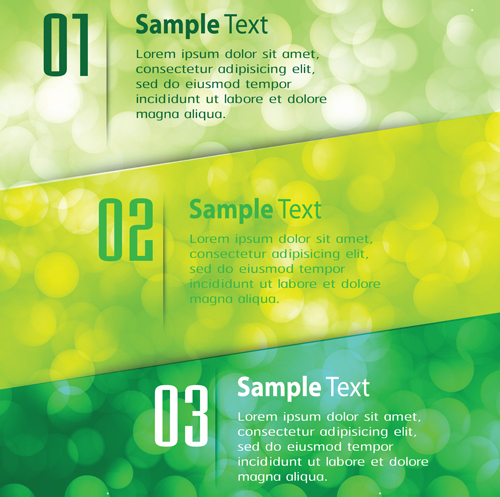 Bumbered business template vectors set 07 Bumbered business template vectors set 07
