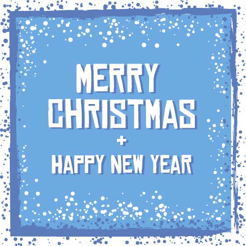 Christmas cards grunge styles vector 03 Christmas cards grunge styles vector 03